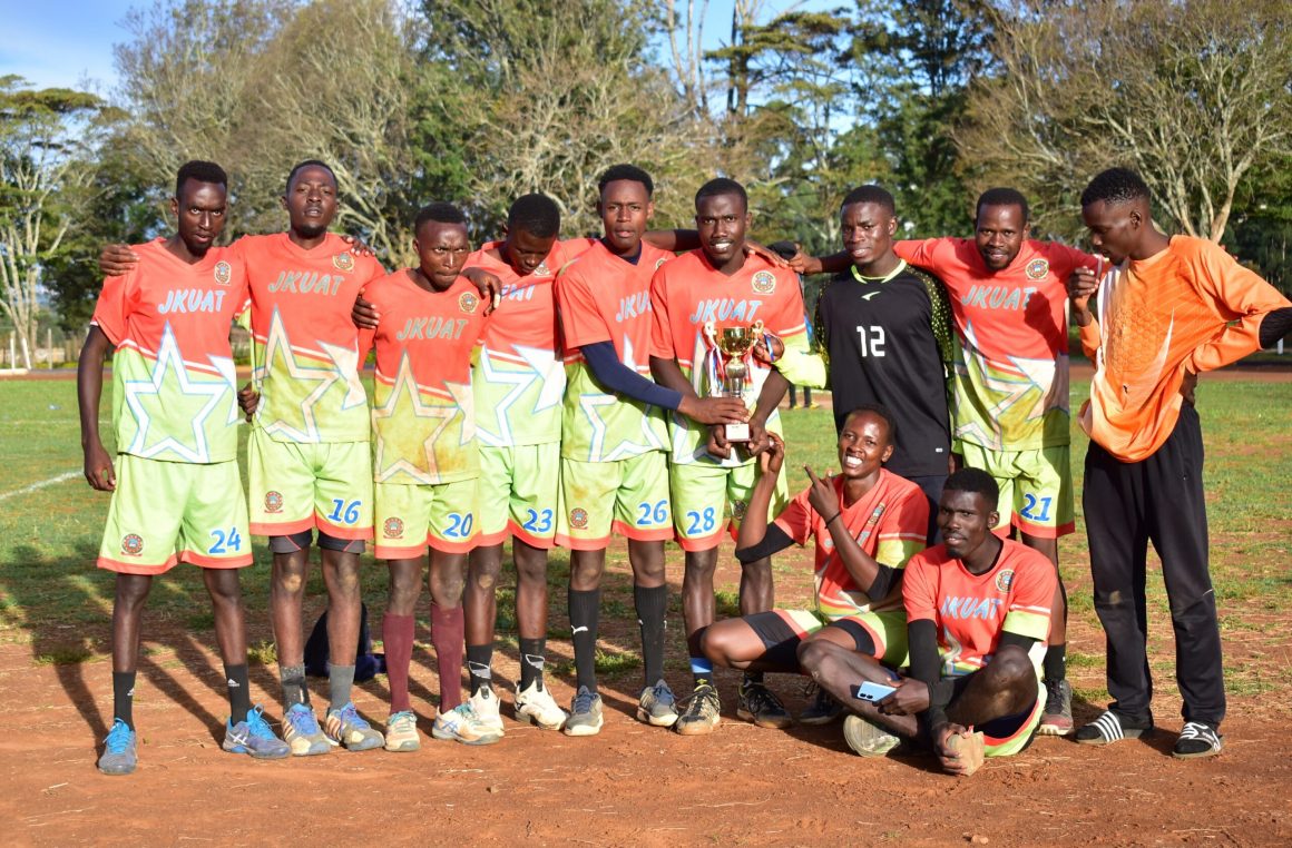 Handball-team-scaled Triumphant JKUAT Teams Boss KUSA Games