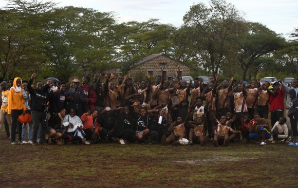 Cougars-Celebrate-Promotion-with-fans-scaled Cougars Gain Kenya Rugby Union Championship Promotion
